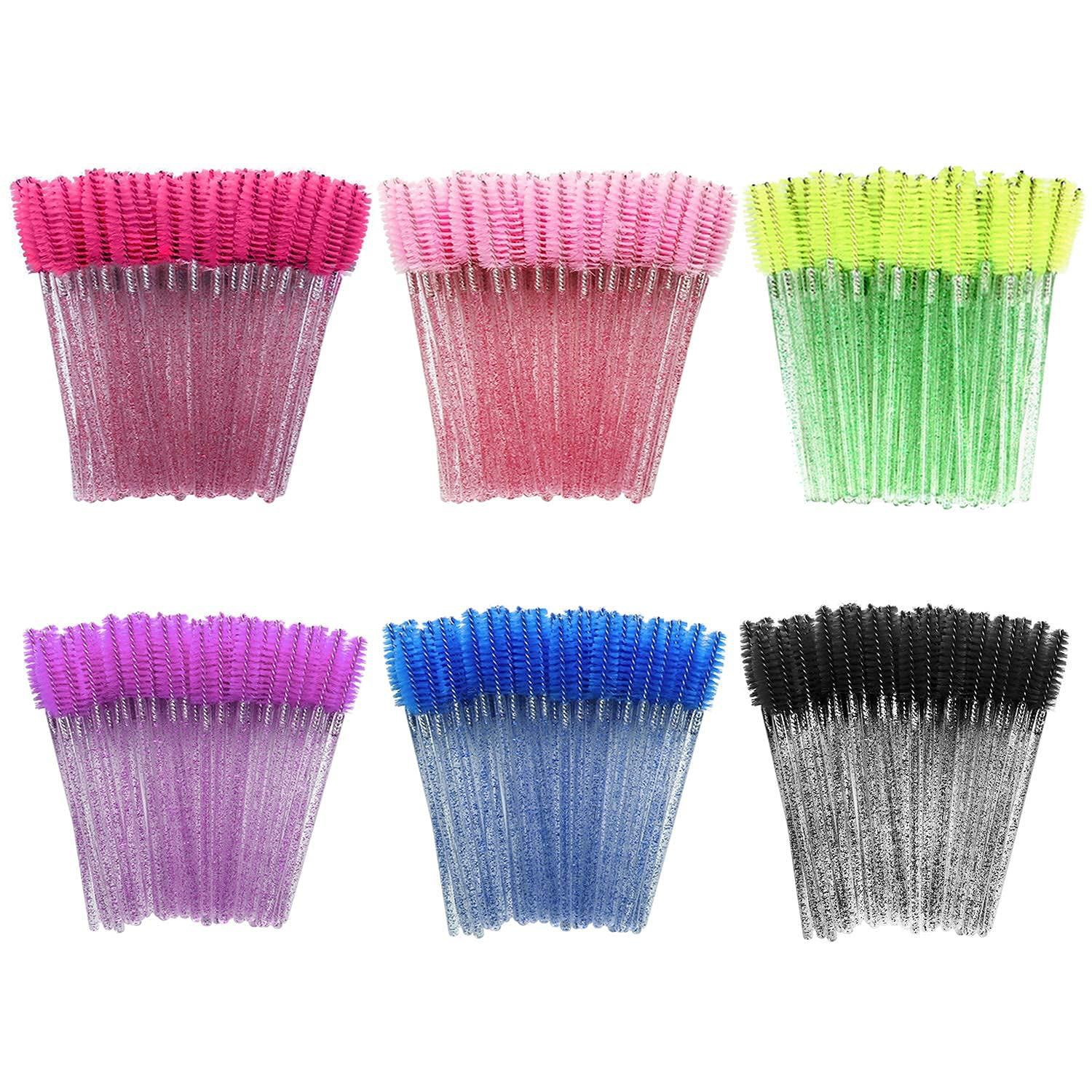 Disposable eyelash mascara brushes